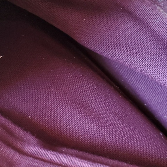 Etienne Aigner VINTAGE brown (plum) leather bag 10 X 7 x 3.5 crossbody - Picture 11 of 11